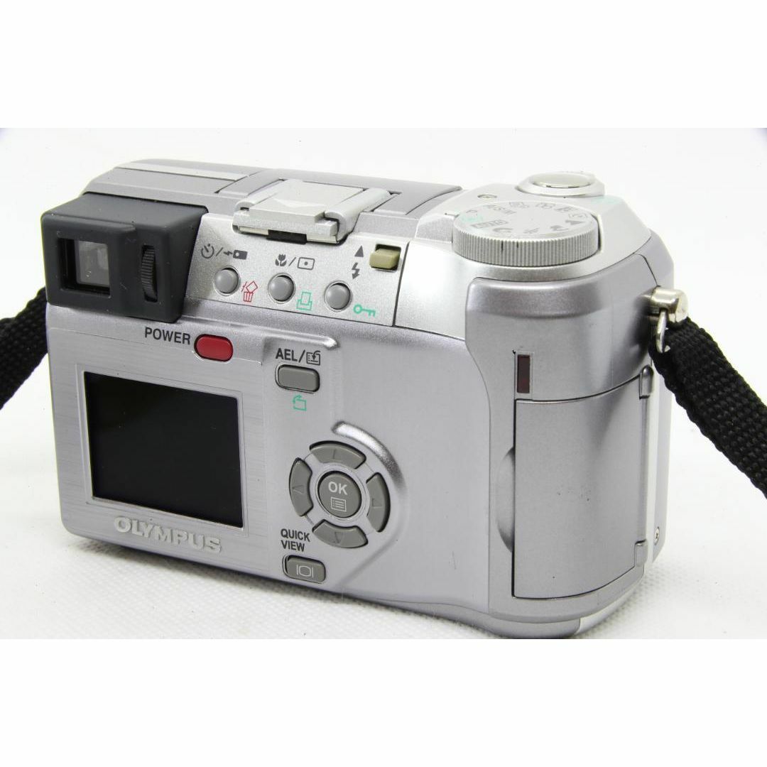 【C2124】Olympus CAMEDIA C-755 シルバー オリンパス スマホ/家電/カメラのカメラ(デジタル一眼)の商品写真