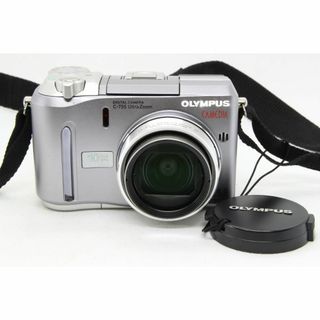 【C2124】Olympus CAMEDIA C-755 シルバー オリンパス(デジタル一眼)