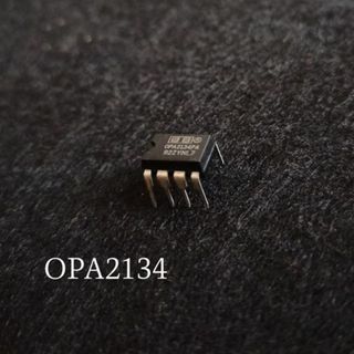 OPA2134PA　高音質超低歪みオペアンプ　Burr Brown(エフェクター)