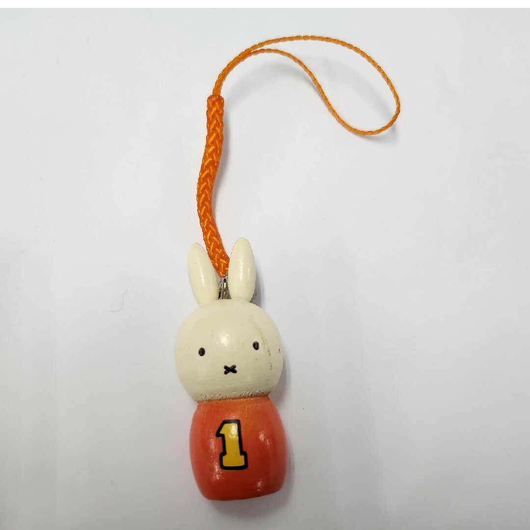 miffy(ミッフィー)のガチャ　ミッフィーこけし根付　A エンタメ/ホビーのおもちゃ/ぬいぐるみ(キャラクターグッズ)の商品写真