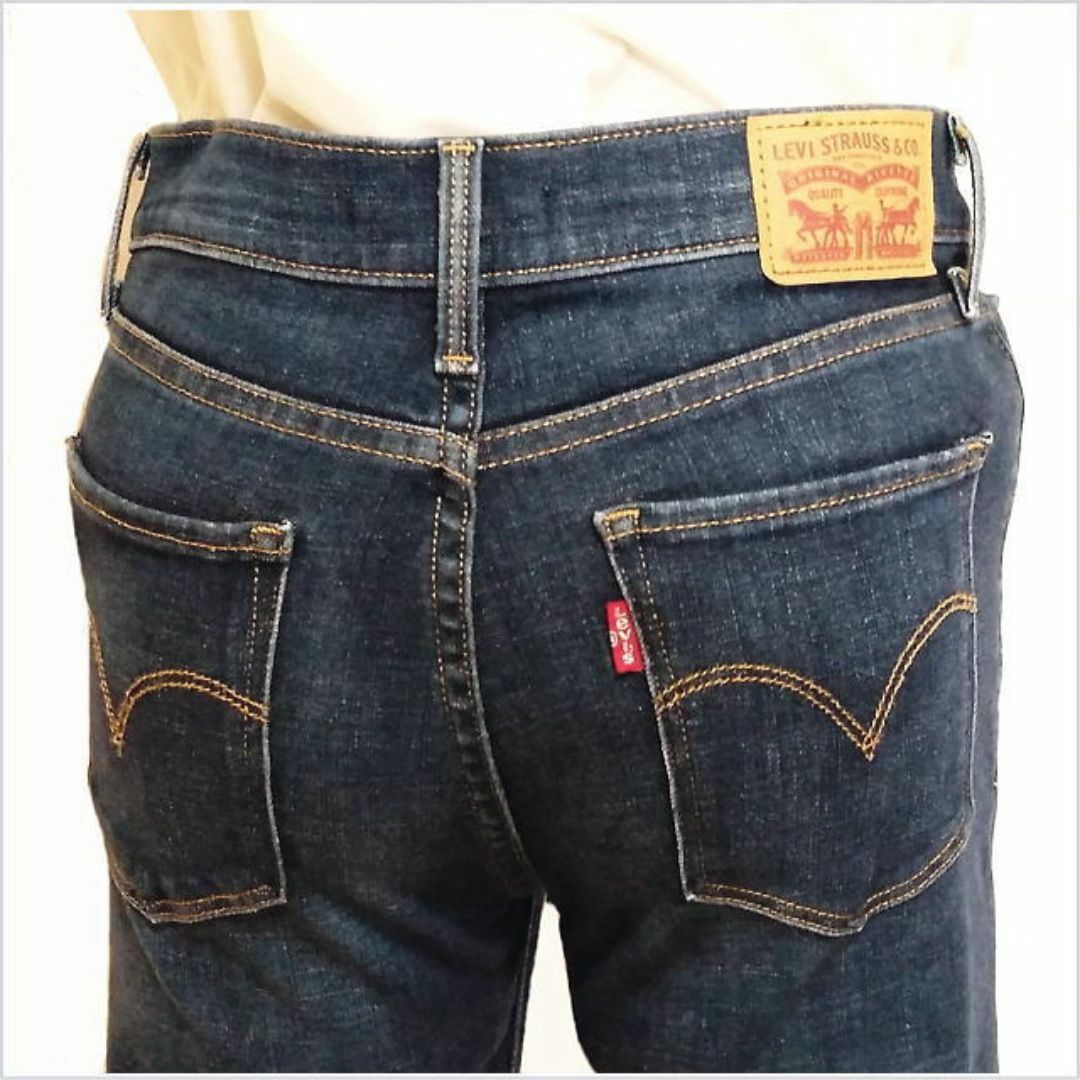 Levi's(リーバイス)の［LEVI STRAUSS&CO.］ブルー系スキニーデニム アンクル丈 27 レディースのパンツ(デニム/ジーンズ)の商品写真