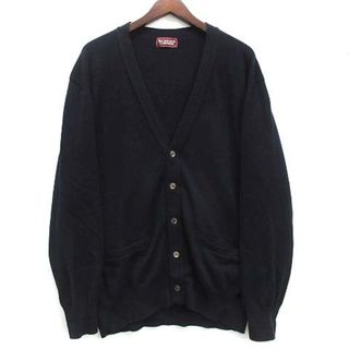 アザー(other)のROCKHORDE CASHMERE カシミヤ カーディガン 紺 LL 日本製(カーディガン)