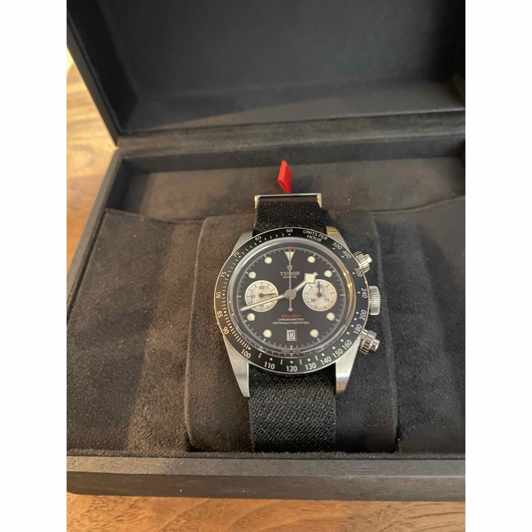 Tudor(チュードル)のTUDOR ブラックベイクロノ　79360N メンズの時計(腕時計(アナログ))の商品写真