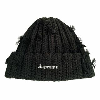 シュプリーム(Supreme)のSUPREME シュプリーム 23AW Hand Tied Beanie ハンド タイド ビーニー ニットキャップ ブラック 正規品 / 34012(ニット帽/ビーニー)