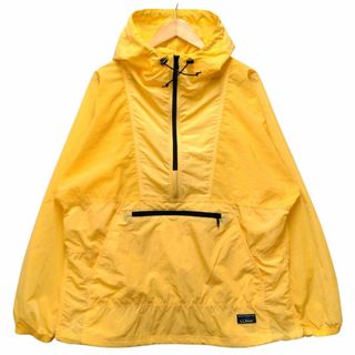 エルエルビーン(L.L.Bean)のL.L.BEAN エルエルビーン 品番 4175-5063 Lightweight Nylon Anorack ナイロン アノラック 薄手 イエロー サイズM 正規品 / B5159(ナイロンジャケット)