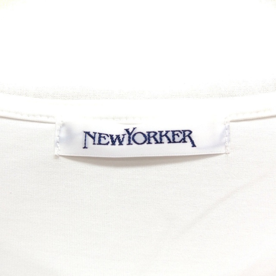 NEWYORKER(ニューヨーカー)のニューヨーカー NEWYORKER 半袖 カットソー Tシャツ ボートネック  レディースのトップス(カットソー(半袖/袖なし))の商品写真