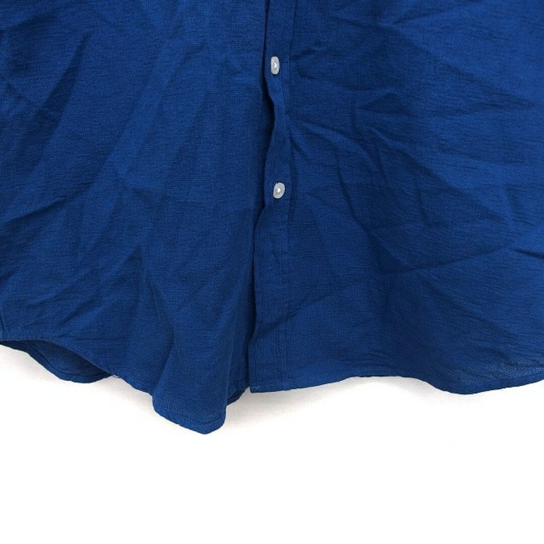 THE SHOP TK(ザショップティーケー)のザショップティーケー シャツ カジュアル ステンカラー コットン 綿 七分袖 L メンズのトップス(シャツ)の商品写真