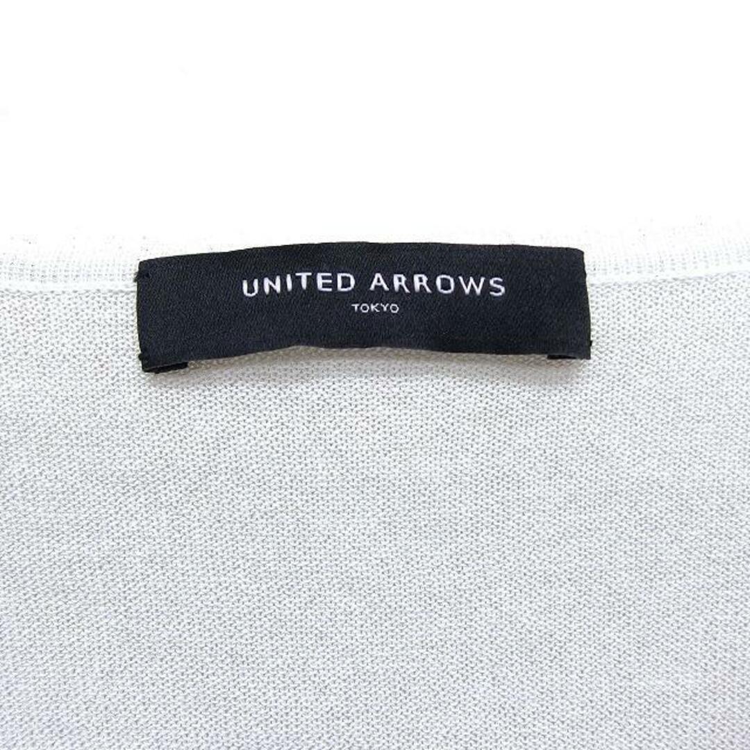 UNITED ARROWS(ユナイテッドアローズ)のユナイテッドアローズ ニット セーター リブ Vネック ハイゲージ ラメ混  レディースのトップス(ニット/セーター)の商品写真