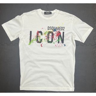 ディースクエアード(DSQUARED2)の美品 DSQUARED2 ディースクエアード 半袖 ICON Tシャツ(Tシャツ/カットソー(半袖/袖なし))