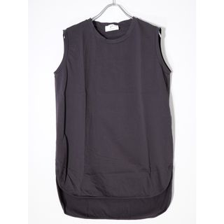 プルミエアロンディスモン(1er Arrondissement)の1er Arrondissement/プルミエアロンディスモン B1022AUB211サイドスリット ノースリTシャツ【フリー】【LTSA74622】(その他)