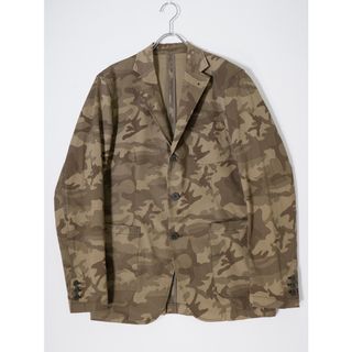 ソフネット(SOPHNET.)のSOPHNET./ソフネット CAMOUFLAGE 3 BUTTON UNCON JACKET ストレッチ迷彩テーラードジャケット【L】【MJKA74661】(その他)