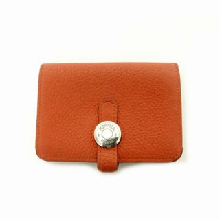 エルメス(Hermes)のエルメス HERMES 2018 ドゴンコンパクト カードケース C刻印 茶(長財布)