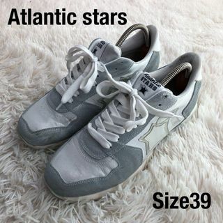 Atlantic STARS - アトランティックスターズスニーカー39ホワイトシルバーAtlanticStars