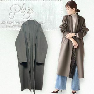 Plage - 5.5万☆タグ付き☆ plage プラージュ ハミルトンテーラードコート カーキ