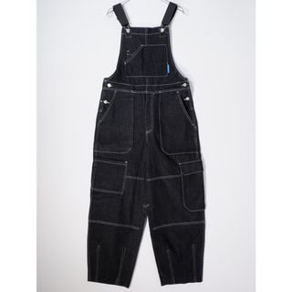 BEYOND THE VINES/ビヨンドザバインズ 2023AW Unisex Denim Utility Jumpsuitデニム ジャンプスーツ オーバーオール サロペット【S】【LTUA74539】(オールインワン)