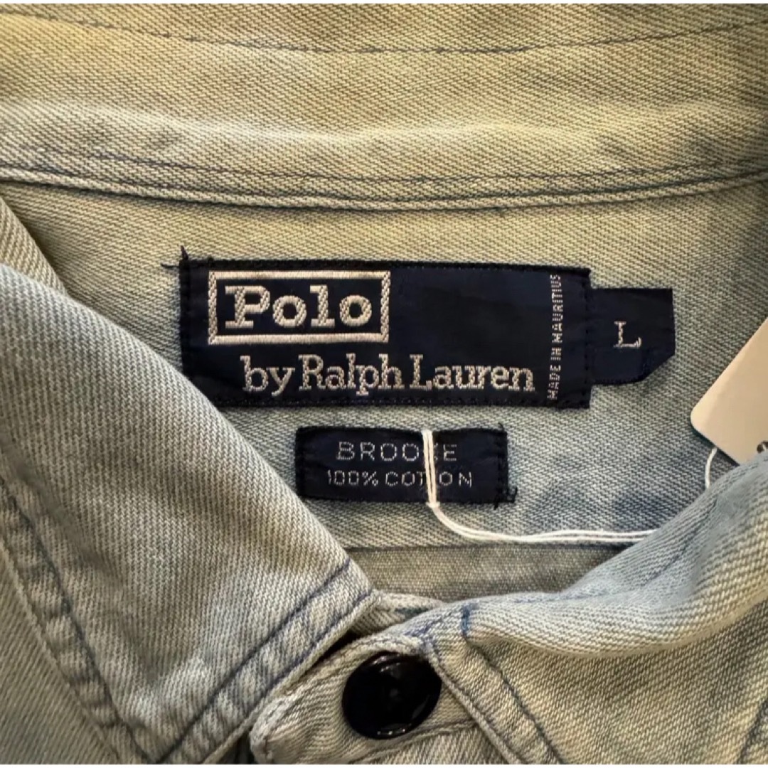 POLO RALPH LAUREN(ポロラルフローレン)の90s Polo Sportシャンブレープルオーバー シャツ メンズのトップス(シャツ)の商品写真