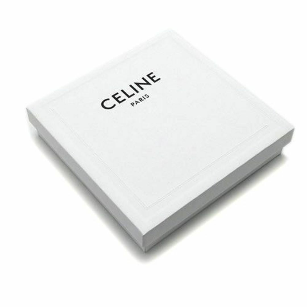 celine(セリーヌ)のセリーヌ キーコインケース CELINE レザー トリオンフ コイン カードポーチ キーリング付き ブラック 10C663BFU T-YJ06225 レディースのファッション小物(財布)の商品写真