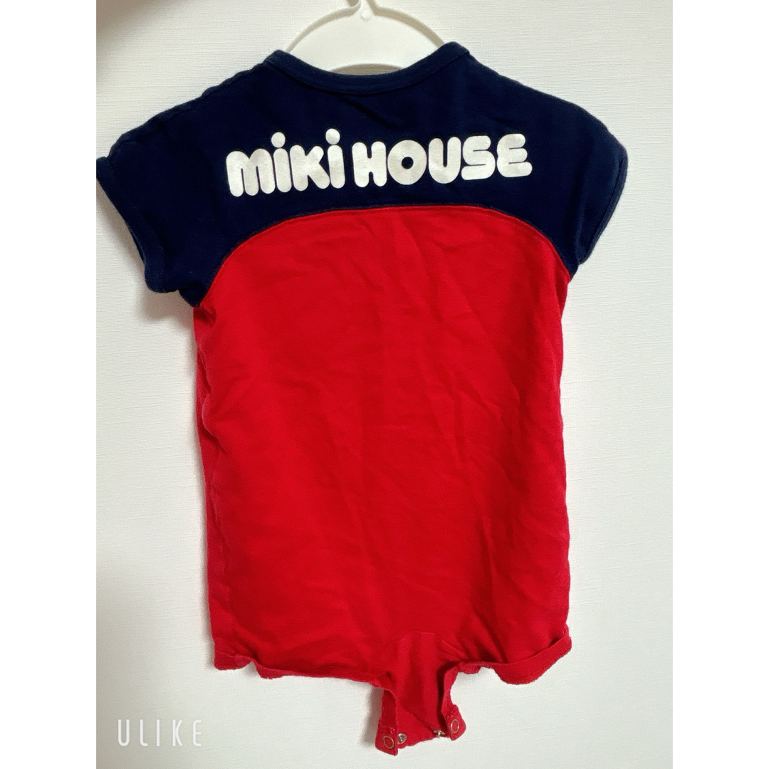 mikihouse(ミキハウス)のカバーオール ミキハウス キッズ/ベビー/マタニティのベビー服(~85cm)(カバーオール)の商品写真