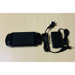 プレイステーションポータブル(PlayStation Portable)のPSP-3000本体（黒）(家庭用ゲーム機本体)