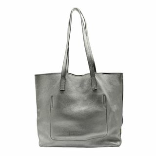 プラダ(PRADA)のプラダ PRADA ショルダーバッグ トートバッグ レザー シルバー レディース 送料無料【中古】 z0464(ショルダーバッグ)