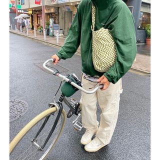 モンベル(mont bell)の【希少】mont-bell モンベル マウンテンパーカー green グリーン(マウンテンパーカー)