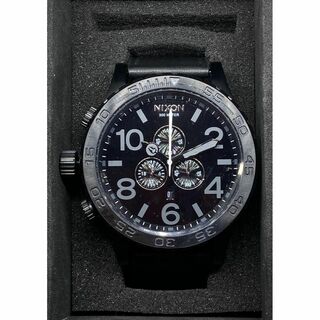 ニクソン(NIXON)のニクソン NIXON 腕時計 A124-001 クロノグラフ ブラック(腕時計(アナログ))