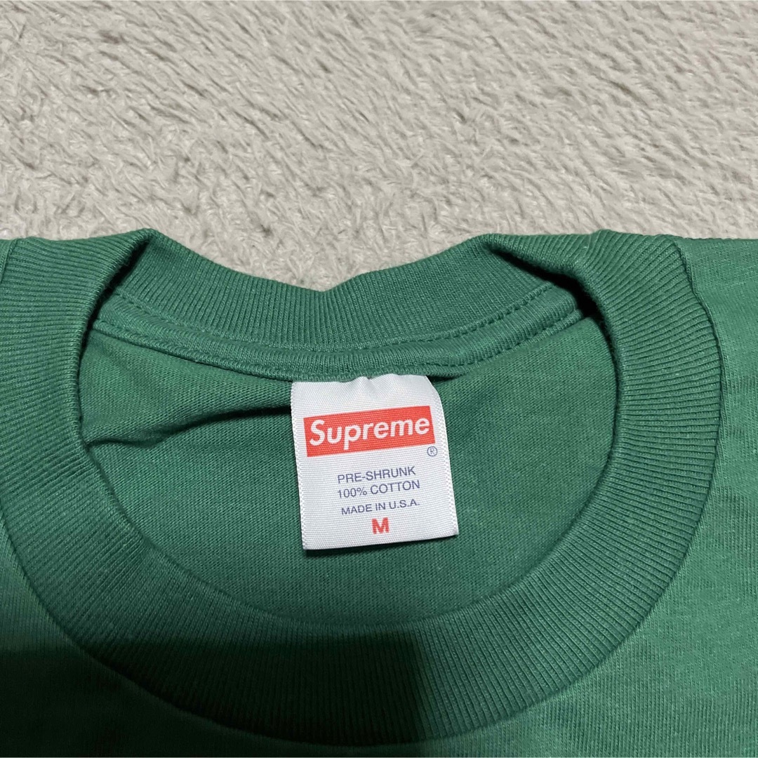 Supreme(シュプリーム)の21ss Supreme Samurai tee  tシャツ　サムライ　M 緑 メンズのトップス(Tシャツ/カットソー(半袖/袖なし))の商品写真