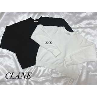 CLANE - clane☆スウェット2枚セット