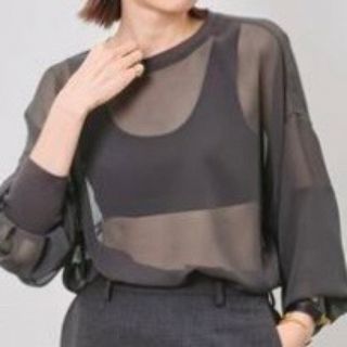 L'Appartement DEUXIEME CLASSE - L'Appartement Sheer Blouse