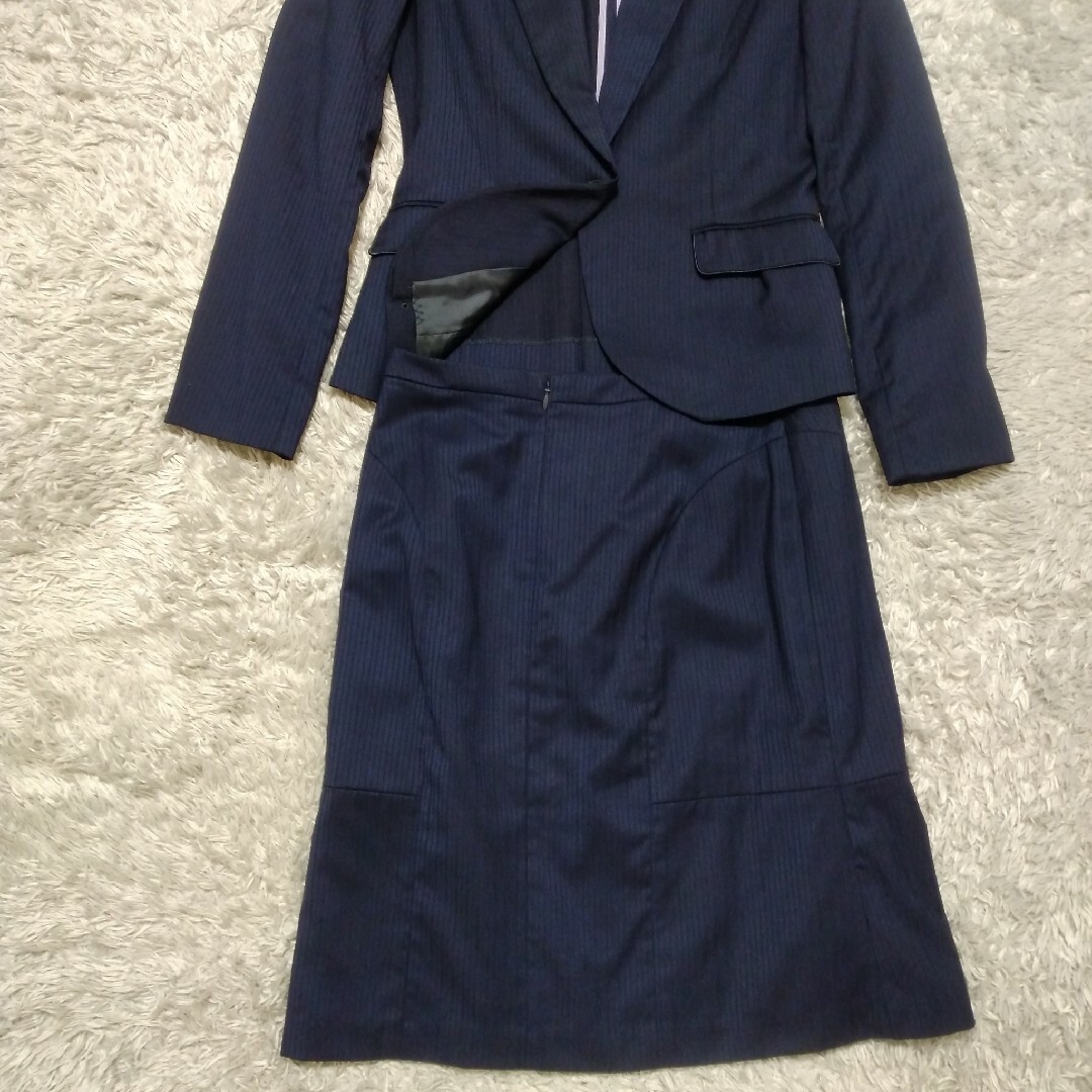SELECT(セレクト)のスーツセレクト SUIT SELECT セットアップ スカート M ネイビー レディースのフォーマル/ドレス(スーツ)の商品写真