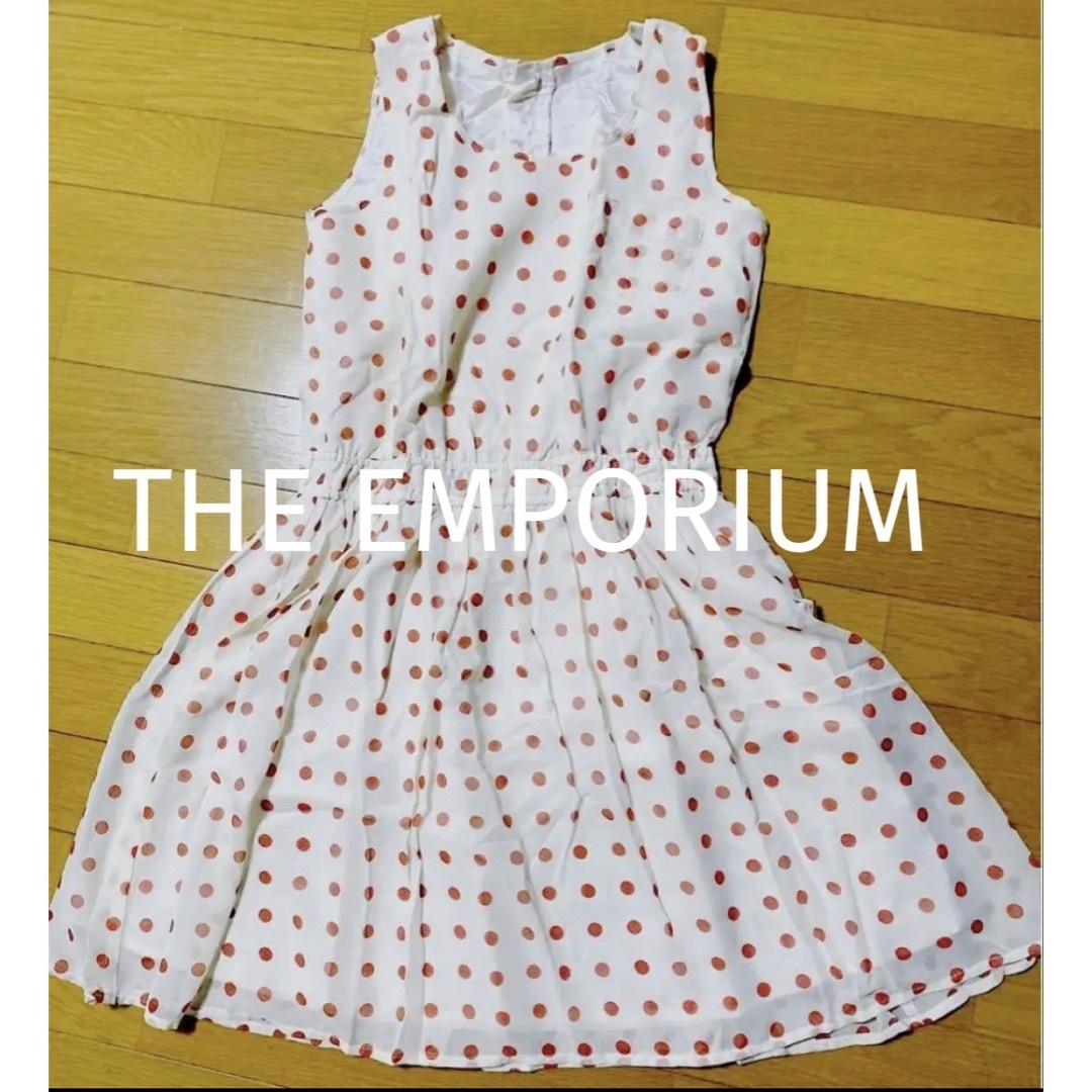 THE EMPORIUM(ジエンポリアム)の【美品】THE EMPORIUM  ワンピース　水玉　ジエンポリアム　レトロ レディースのワンピース(その他)の商品写真