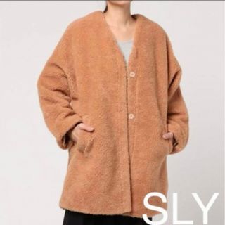 スライ(SLY)の【最終値下げ】SLY スライ ボアコート(ロングコート)