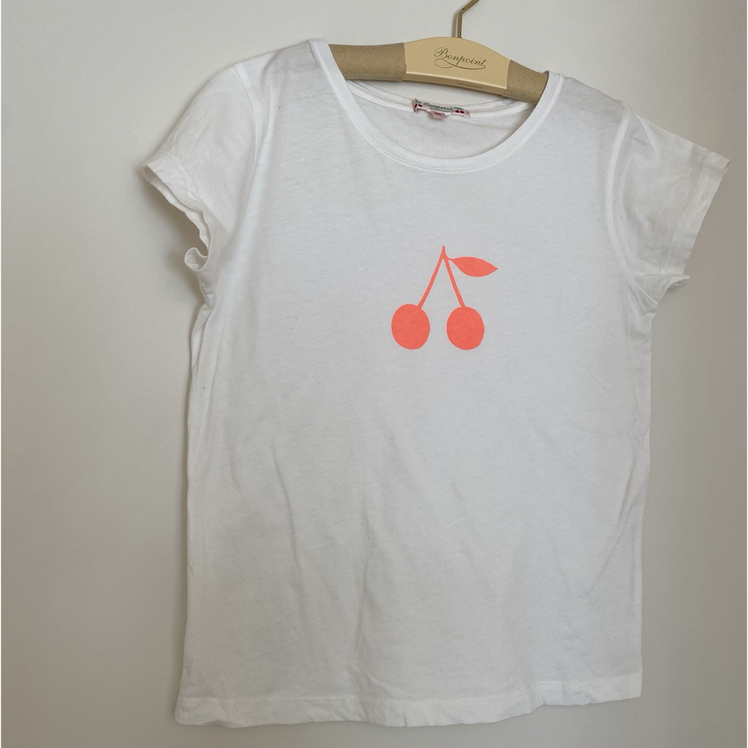 Bonpoint(ボンポワン)のボンポワン☆Tシャツ☆size10 キッズ/ベビー/マタニティのキッズ服女の子用(90cm~)(Tシャツ/カットソー)の商品写真