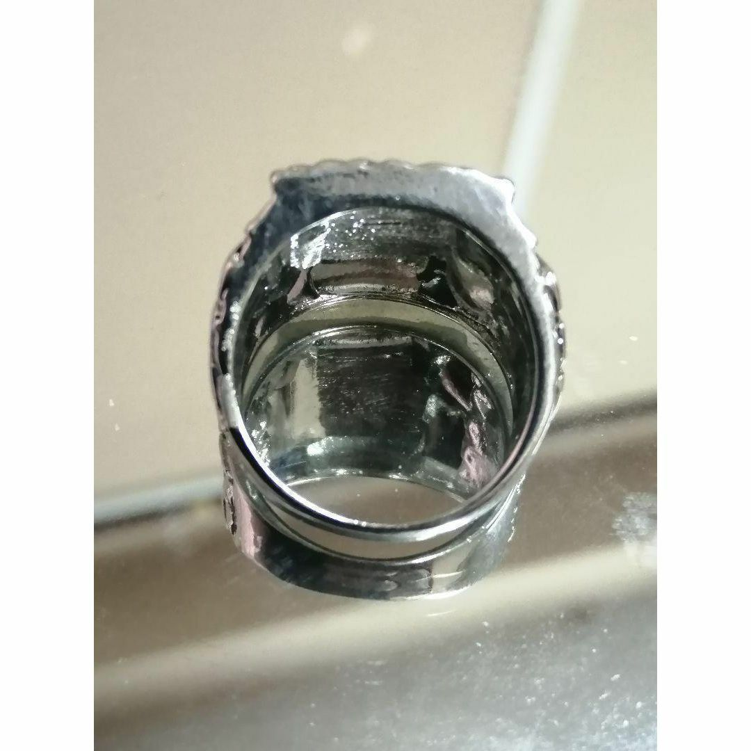 【Z】リング メンズ シルバー アクセサリー イーグル 指輪 20号 メンズのアクセサリー(リング(指輪))の商品写真