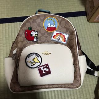 コーチ(COACH)のCOACHスヌーピーリュック(リュック/バックパック)