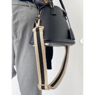 アパルトモンドゥーズィエムクラス(L'Appartement DEUXIEME CLASSE)のアパルトモン Border belt ボーダーベルト　バッグ　ストラップ(トートバッグ)