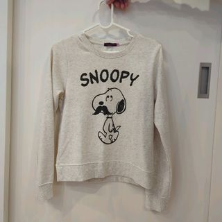 SNOOPY - スヌーピー　長袖　スウェット　Sサイズ