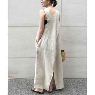 イエナ(IENA)のIENA LINEN BACK CROSS ワンピース(ロングワンピース/マキシワンピース)