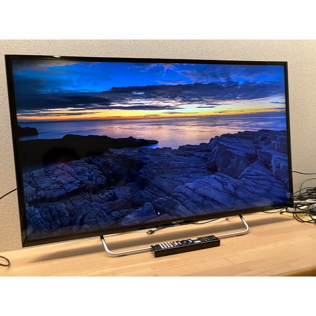 SONY(ソニー)の極々美品！SONY ソニー　スマートテレビ　KJ-40W730C　2016年製 スマホ/家電/カメラのテレビ/映像機器(テレビ)の商品写真