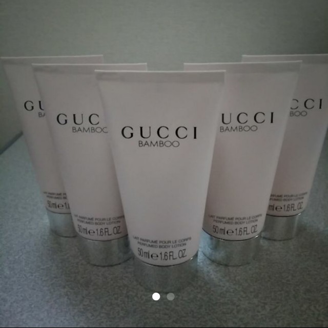 Gucci(グッチ)のGUCCI　BUMBOO グッチ　バンブー　ボディーローション　50ml コスメ/美容のボディケア(ボディローション/ミルク)の商品写真