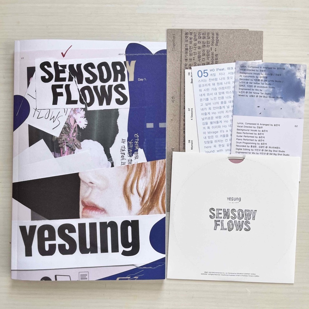 SUPER JUNIOR(スーパージュニア)のSensory Flows: Yesung Vol.1 イェソン  アルバム エンタメ/ホビーのCD(K-POP/アジア)の商品写真