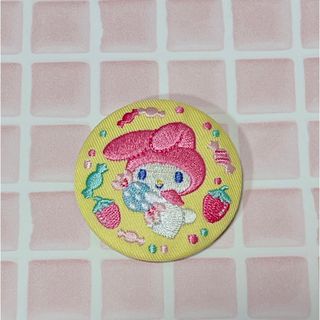 サンリオ(サンリオ)のサンリオ 刺繍 缶バッジ マイメロ(キャラクターグッズ)