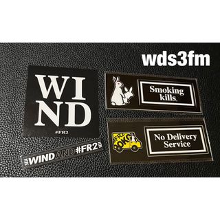 WIND AND SEA - WIND AND SEA × FR2 Sticker 💖wds3fm