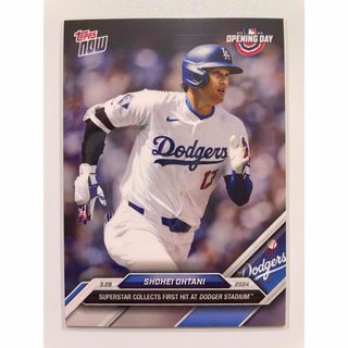 Topps - topps now 大谷翔平選手ドジャー•スタジアム初ヒットOPNING DAY