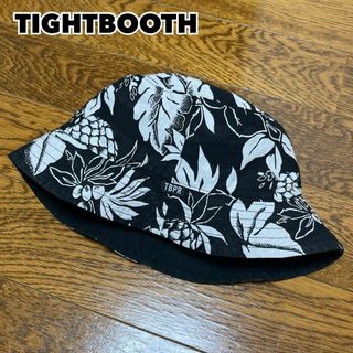 TIGHTBOOTH タイトブース バケットハット リバーシブル ブラック