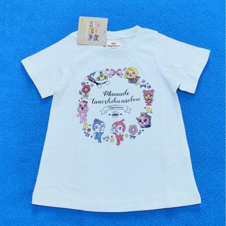 アンパンマン(アンパンマン)の新品　100cm　アンパンマン　2023ループ柄半袖Ｔシャツ　ミント(Tシャツ/カットソー)