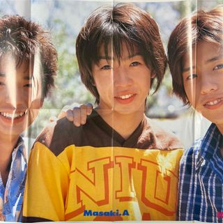 アラシ(嵐)の嵐　雑誌付録ポスター(アイドルグッズ)