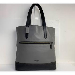 コーチ(COACH)の美品★ コーチ メンズ COACH グラハム レザー トート バッグ 肩掛け可能(トートバッグ)