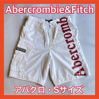 Abercrombie&Fitch - 【Abercrombie＆Fitch アバクロ】ショートパンツ 白 裏地付き S