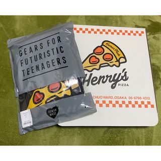 ヒューマンメイド(HUMAN MADE)のHUMAN MADE × Henry’s Pizza Tee XL ブラック(Tシャツ/カットソー(半袖/袖なし))